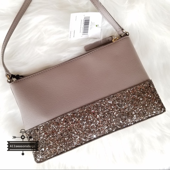 Kate spade Ramey Greta Court crossbody grey bag - Picture 2 of 8